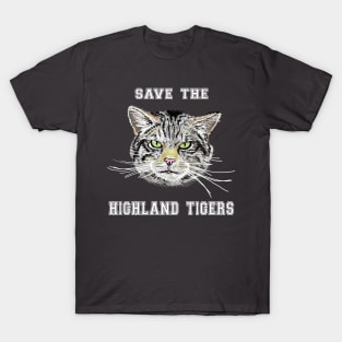 Save the Highland Tigers T-Shirt